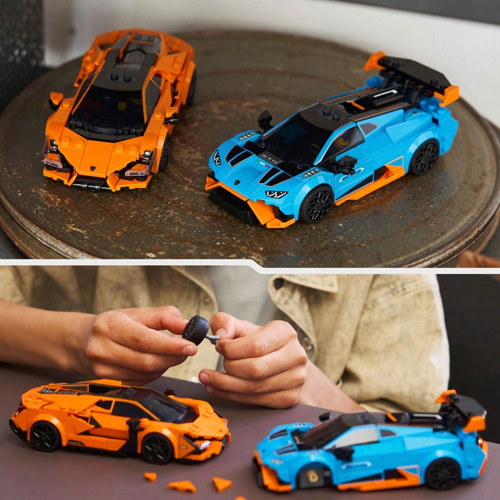 Lego® Speed Champions Lamborghini Revuelto & Huracán Sto 77238