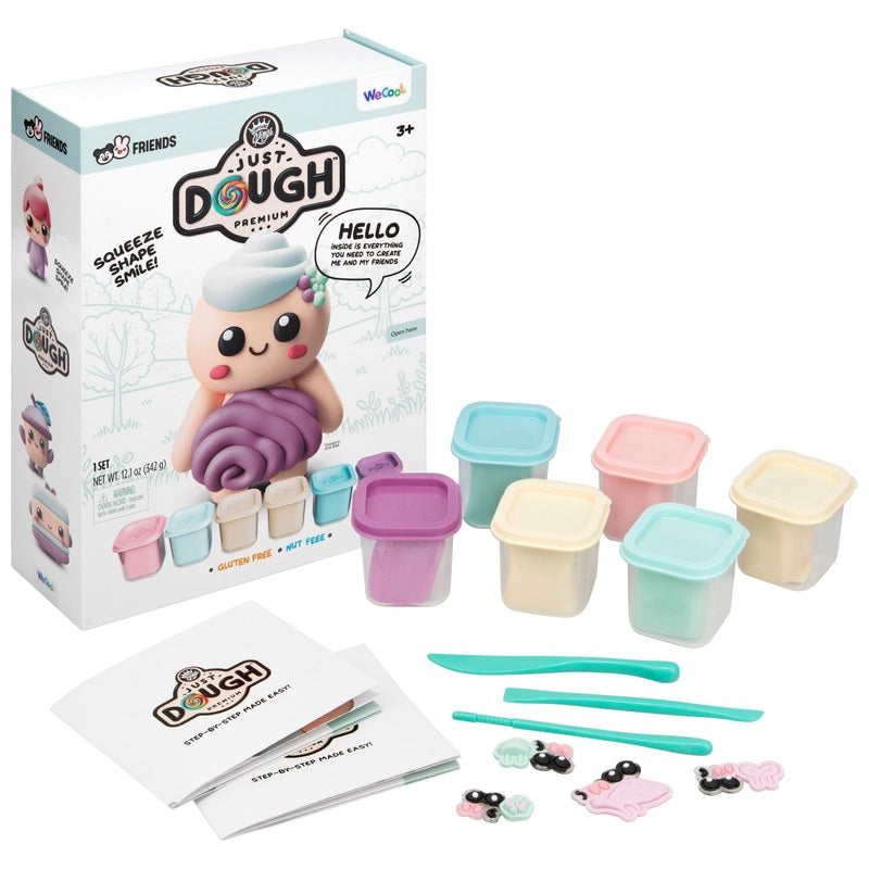 Compound Kings Just Dough Craft Set Swirl Character Pack