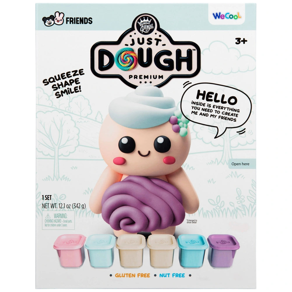 Compound Kings Just Dough Craft Set Swirl Character Pack