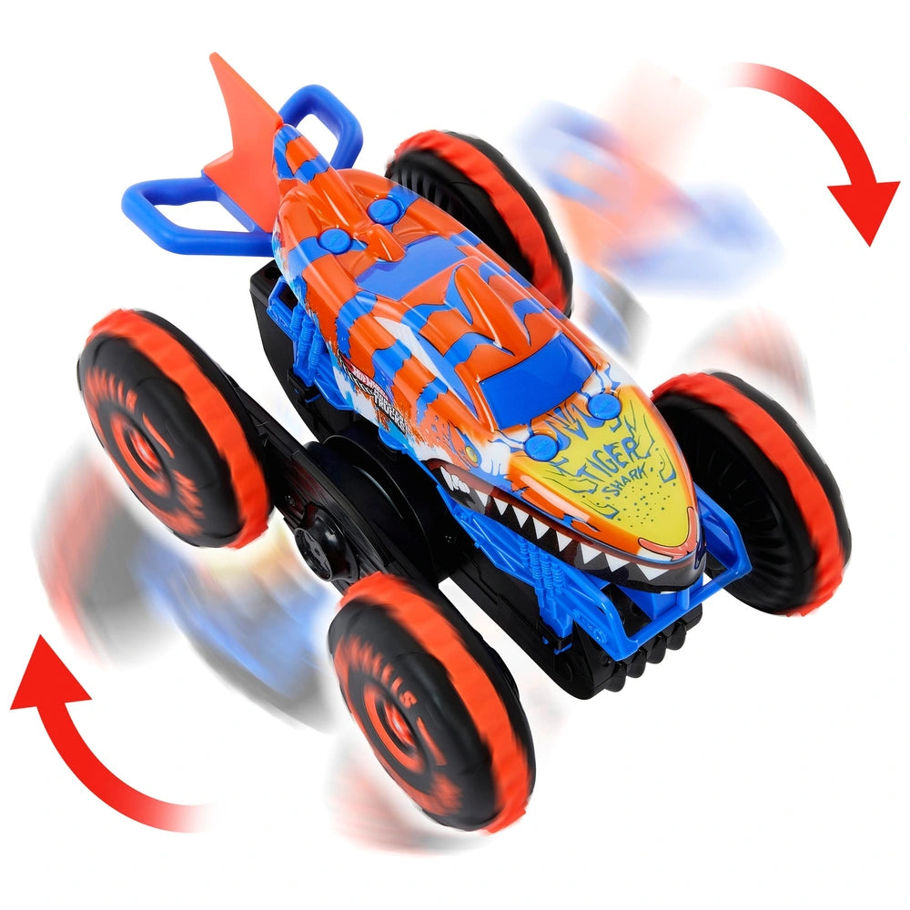 Hot Wheels Monster Trucks Remote Control Tiger Shark Climber 1:15 Scale