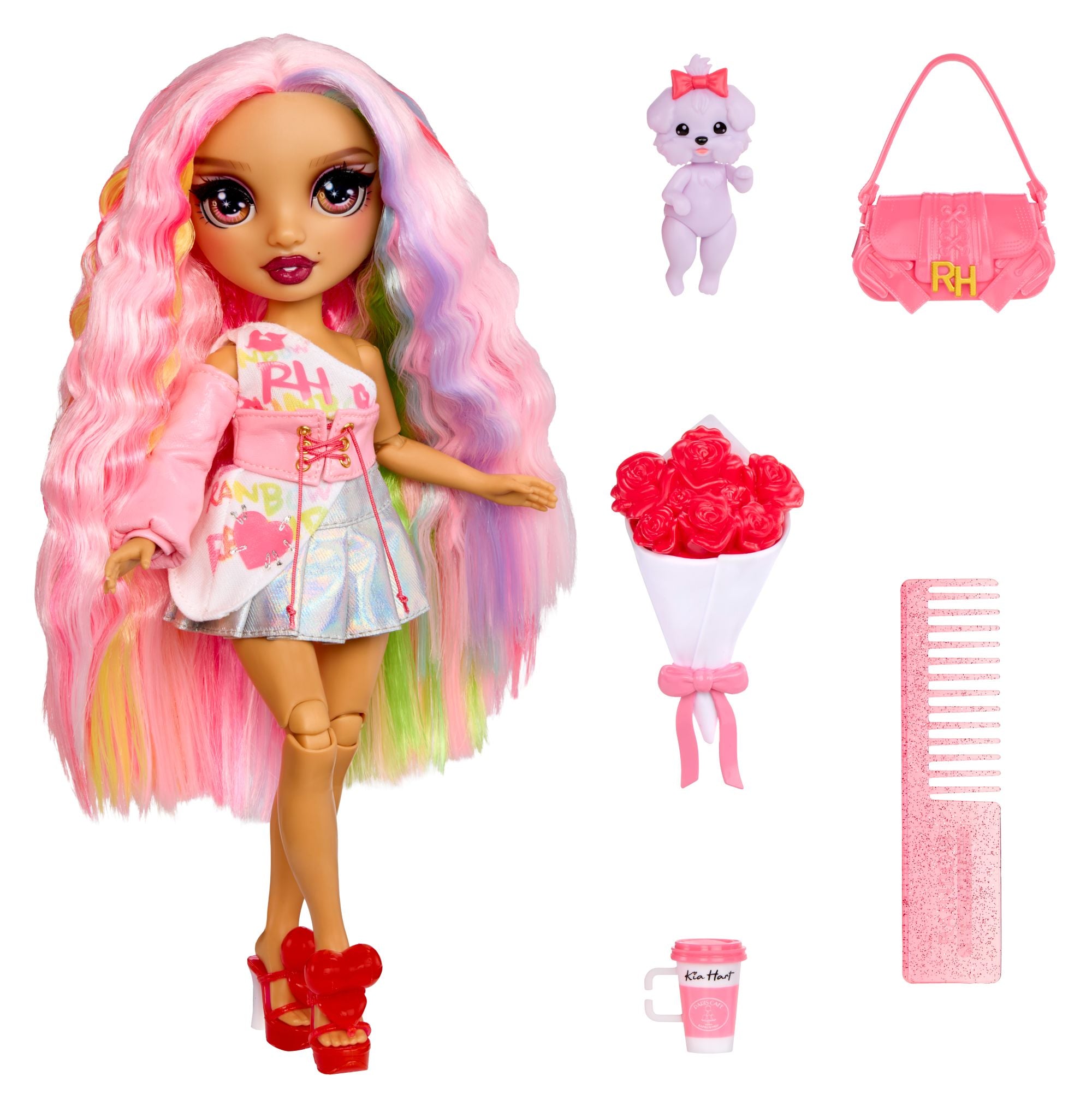Rainbow High Pretty In Paris Fashion - Kia Hart (Soft Pink)