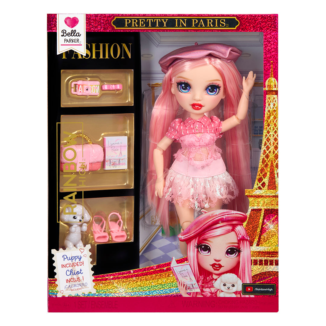 Rainbow High Pretty In Paris Fashion - Bella Parker (Pink)