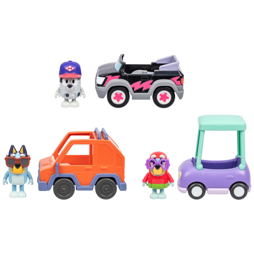 Bluey's Vehicles Bundle 3 Pack Exclusive