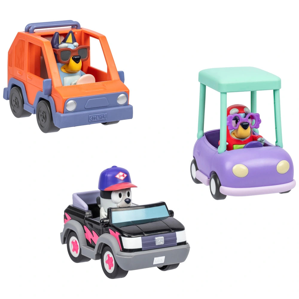Bluey's Vehicles Bundle 3 Pack Exclusive