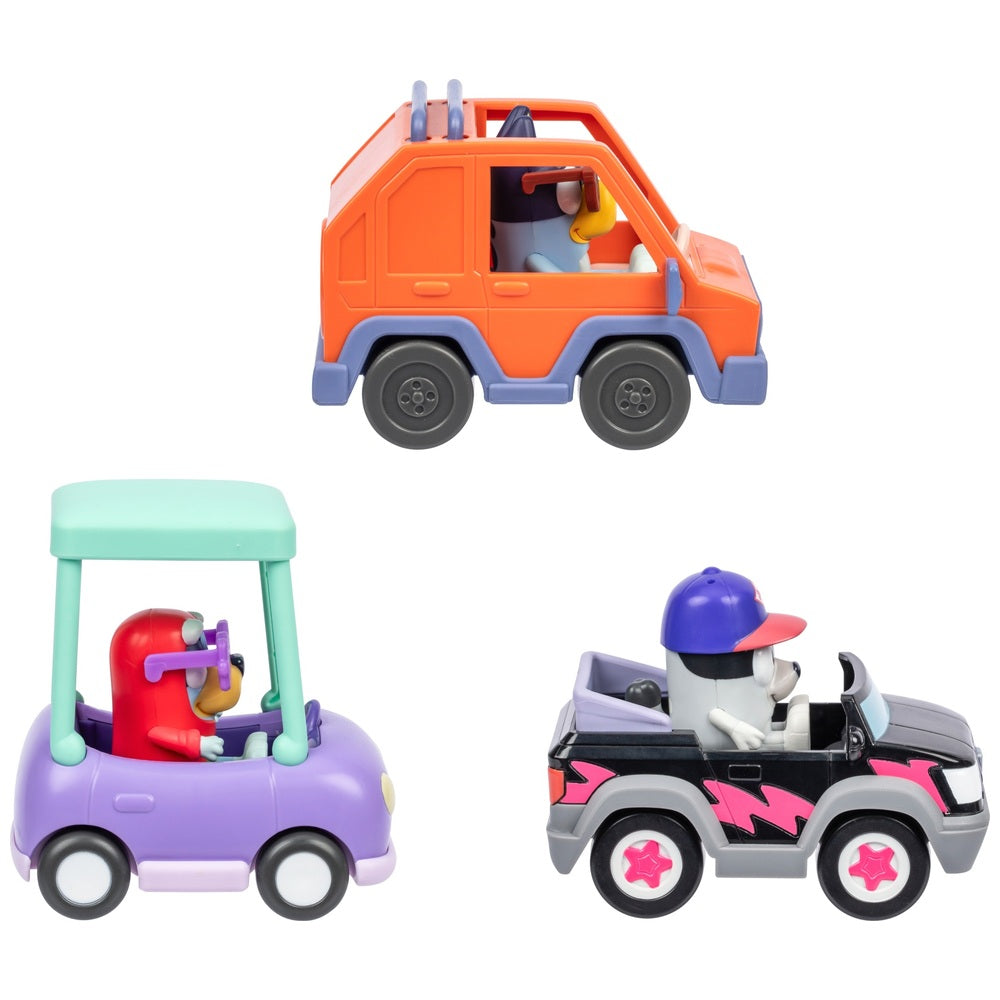 Bluey's Vehicles Bundle 3 Pack Exclusive
