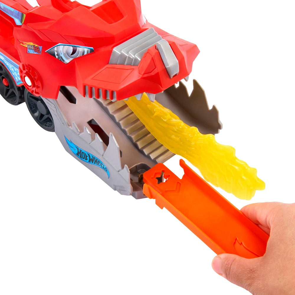 Hot Wheels City Ultimate Dual Dragon Transporter Playset