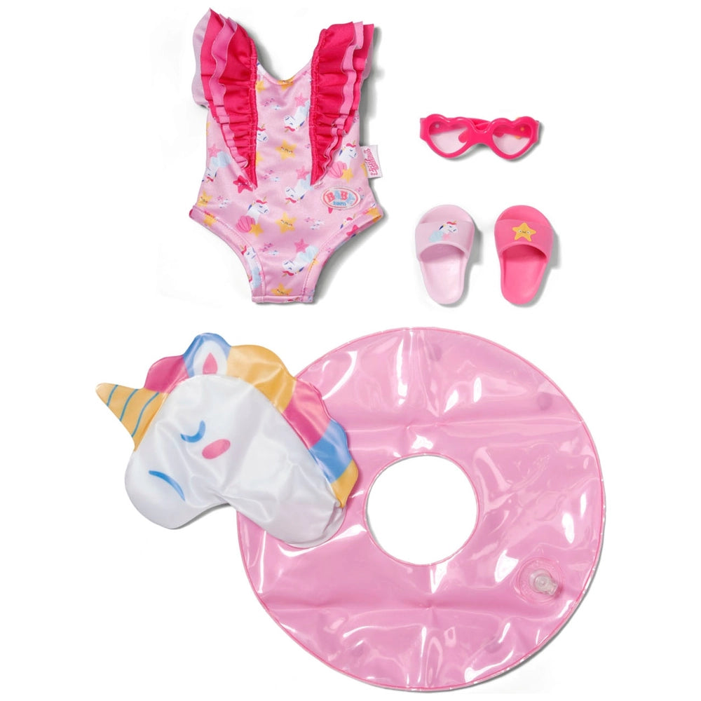 Baby Born Clothes Swim Set Unicorn 43Cm