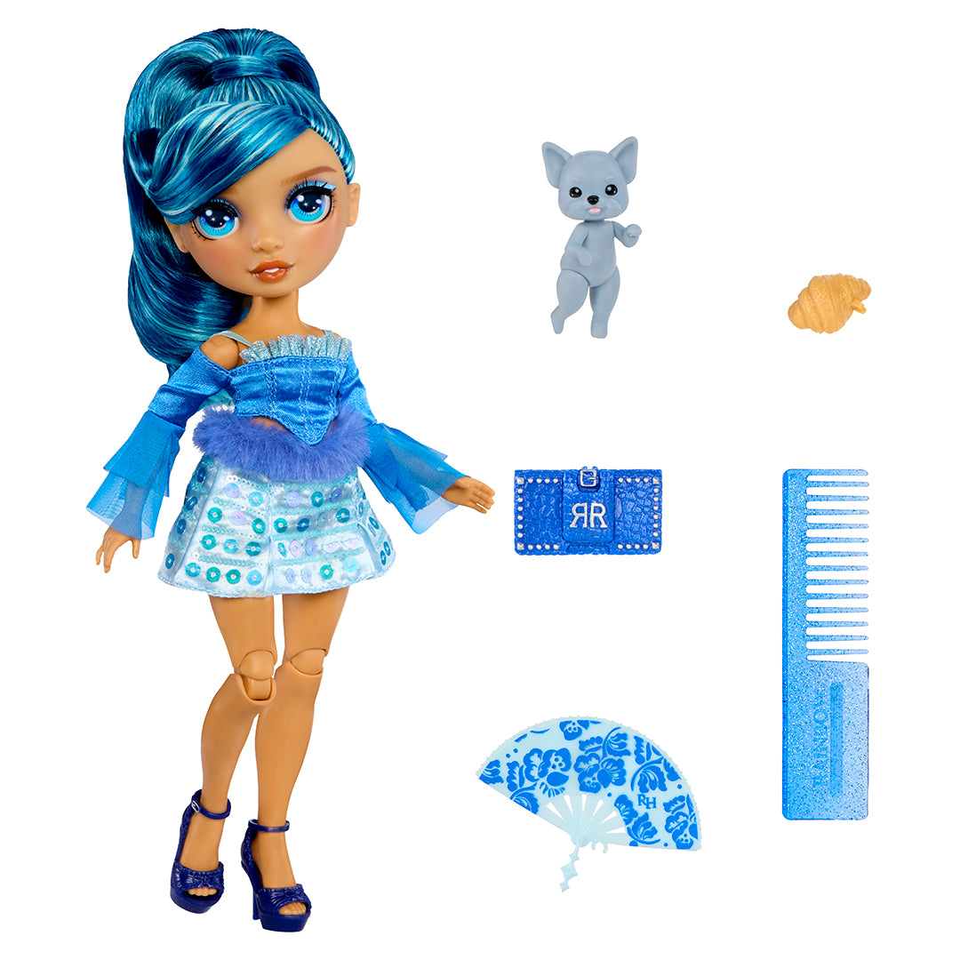 Rainbow High Pretty In Paris Fashion - Skyler Bradshaw (Blue)