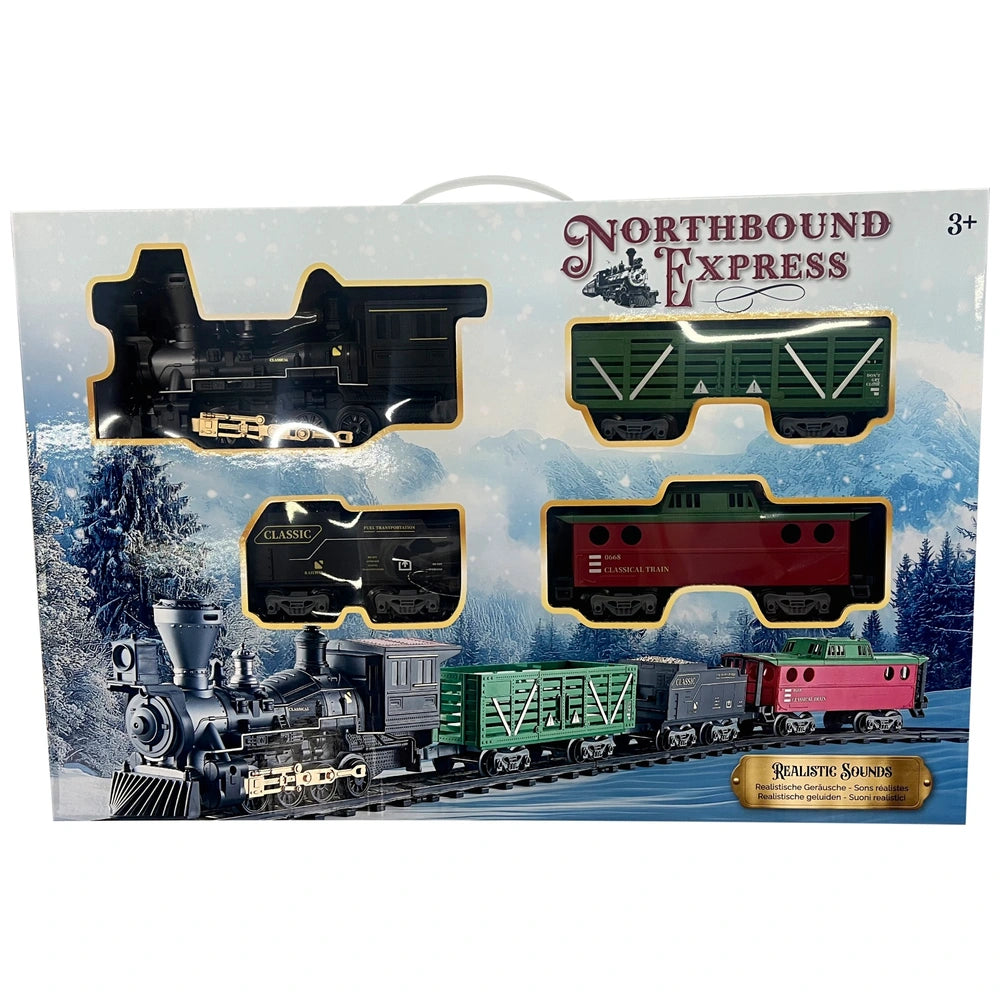 Northbound Express Railway Train Set