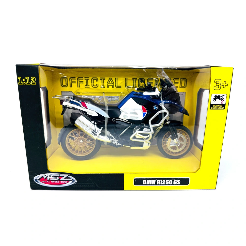 Bmw R1250 Gs Adventure Diecast Motorcycle 1:12