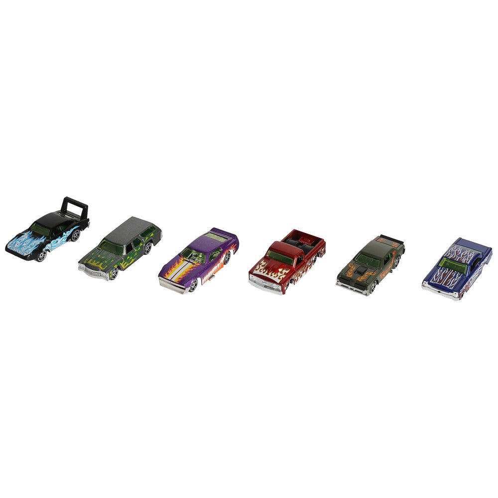 Super Wheelz Diecast Construction, Space, Emergency And Cars 1:64 Scale 6 Pack Assortment
