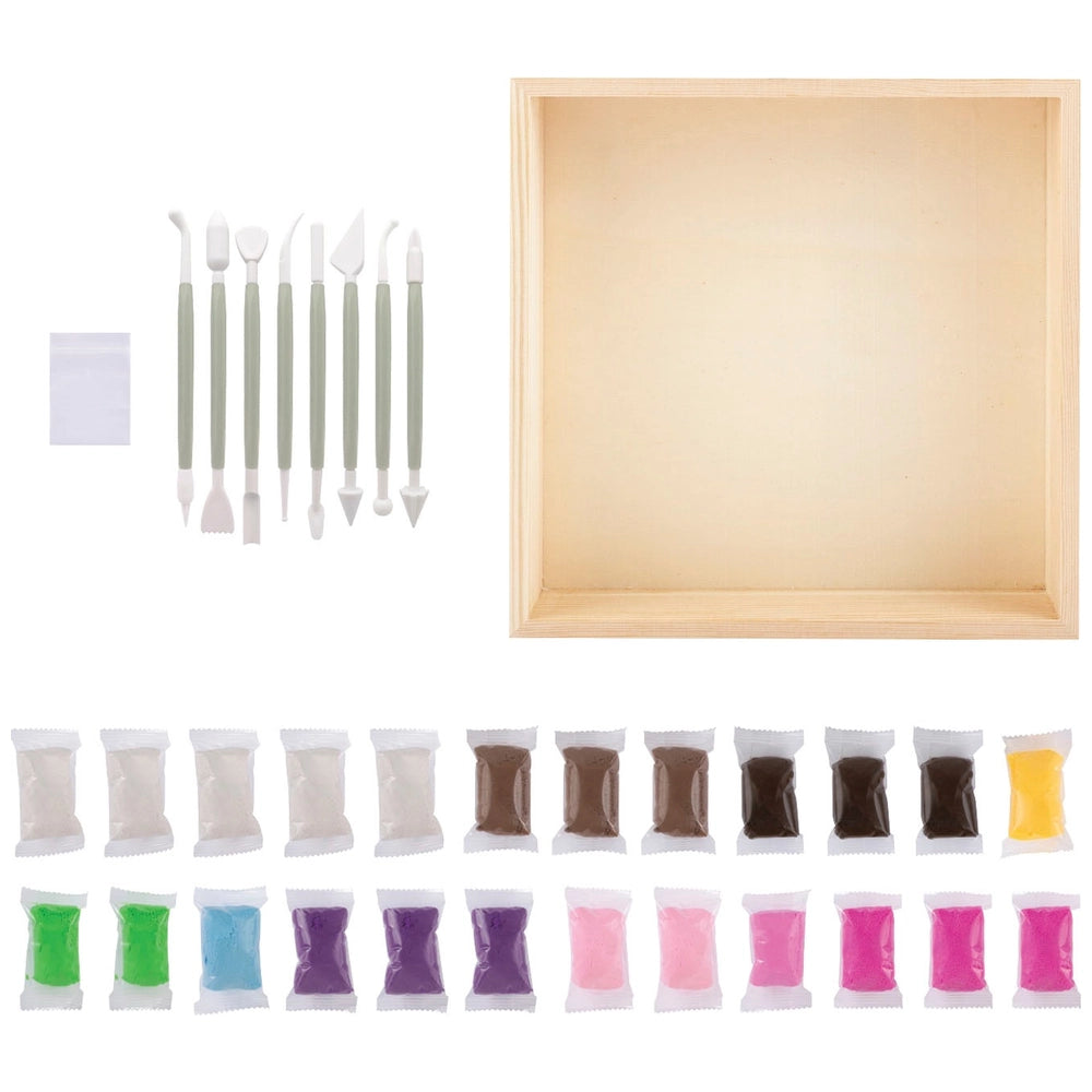 Hunter Studio Artistry Air Dry Clay Shadow Box Kit