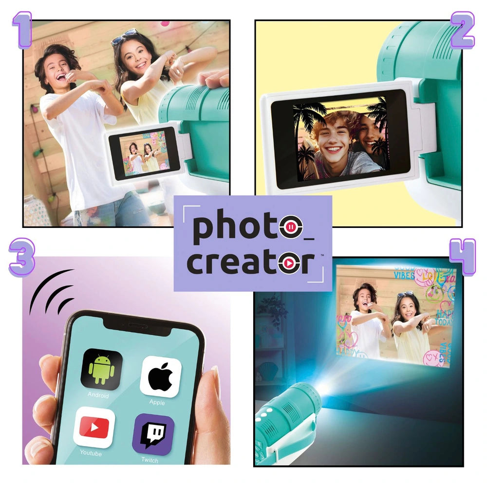 Photo Creator Video Projector Camera