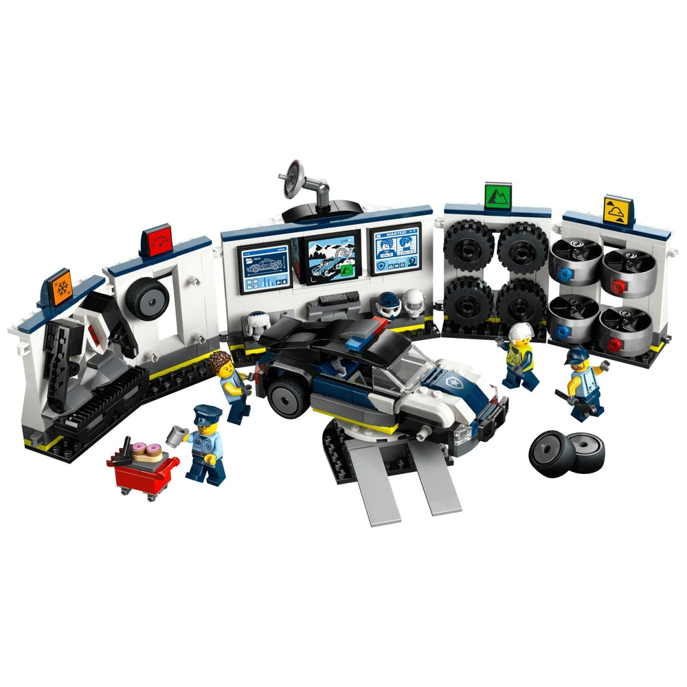 Lego City 60457 Custom Police Car Garage Set