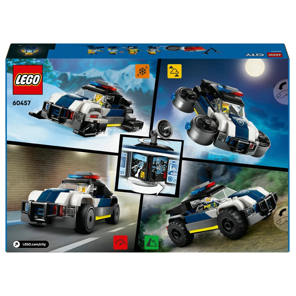 Lego City 60457 Custom Police Car Garage Set