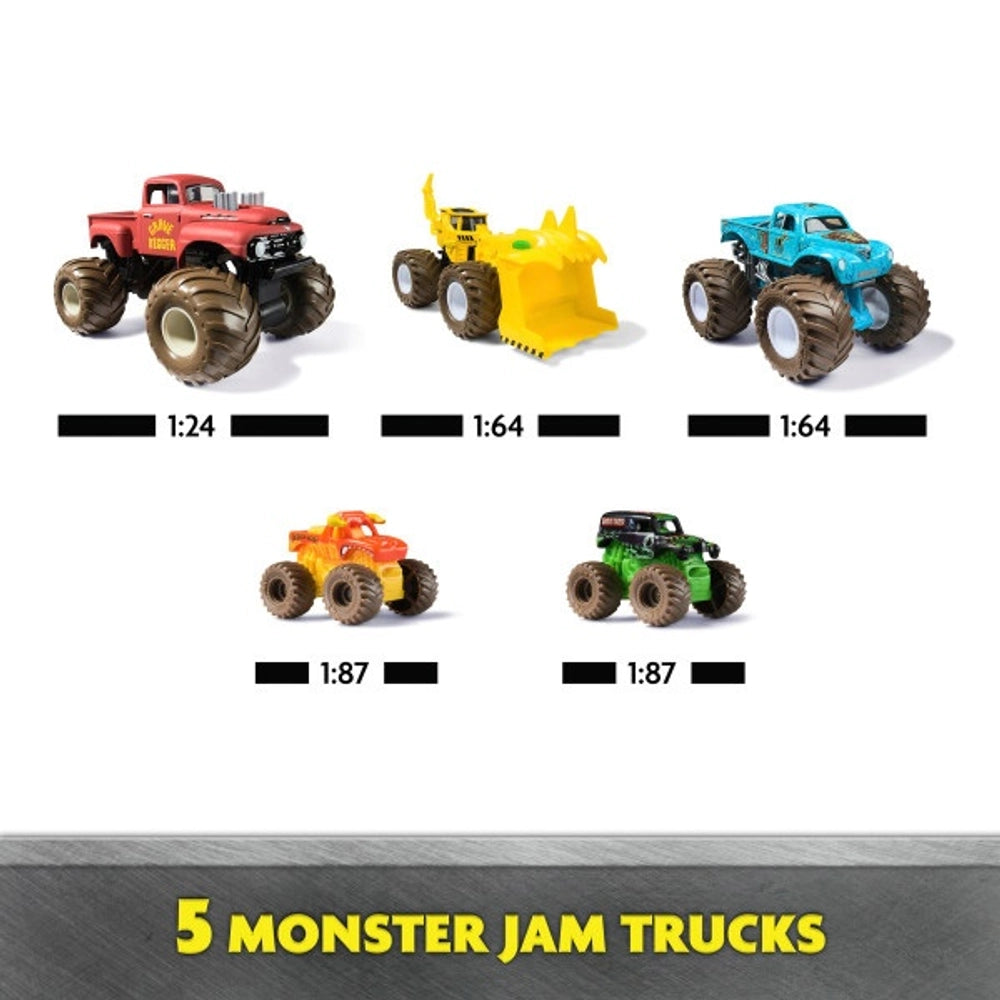 Monster Jam Country Jams Monster Truck Diecast 5 Pack
