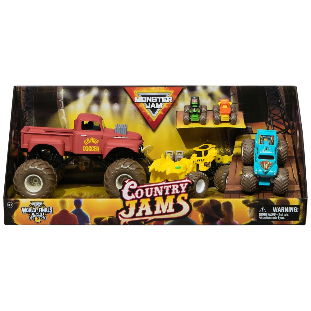 Monster Jam Country Jams Monster Truck Diecast 5 Pack