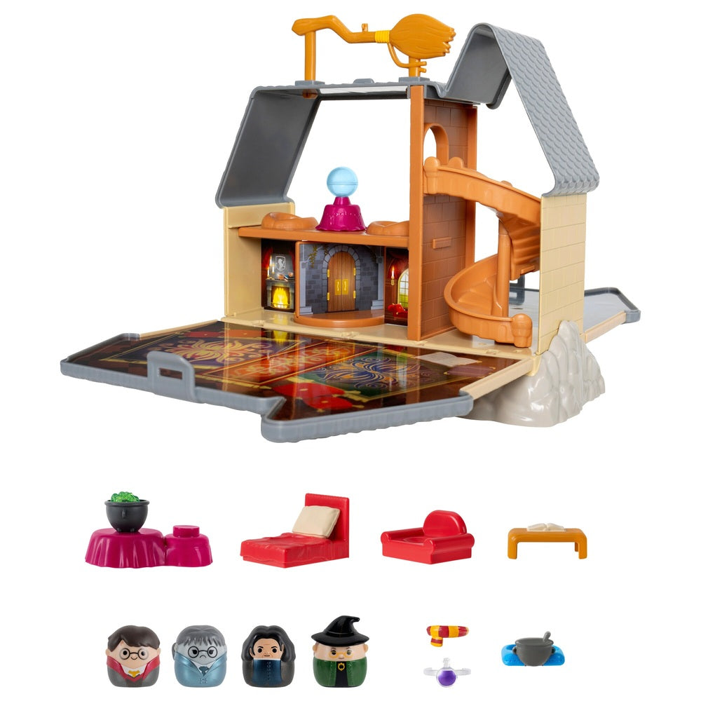 Original Squishmallows Squish-A-Longs Harry Potter Hogwarts Castle Playset