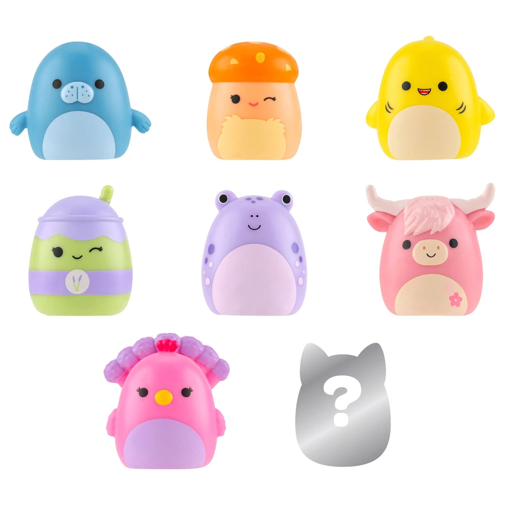 Original Squishmallows Squish-A-Longs Mini-Squish Series 4 8 Pack (Wave 2)