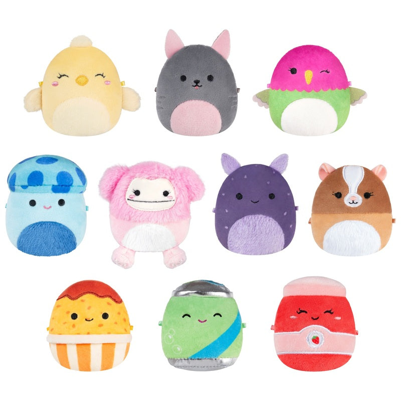 Original Squishmallows Micromallows Plush 10 Pack
