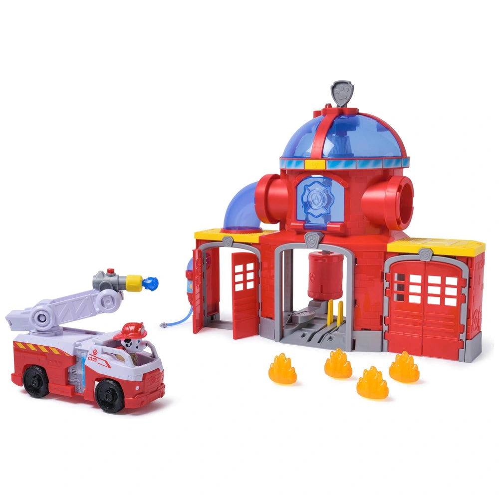 Paw Patrol Fire Rescue Command Centre With Marshall Figure