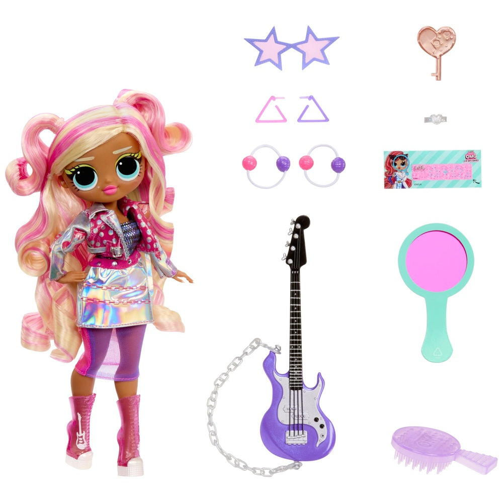 L.o.l. Surprise! O.m.g. Eye Spy Fashion Doll Jordan Boltz (Rockstar)