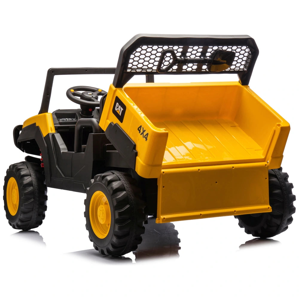 Cat Utv 2-Seater 10.8V Lithium Electric Ride On With Parental Controls