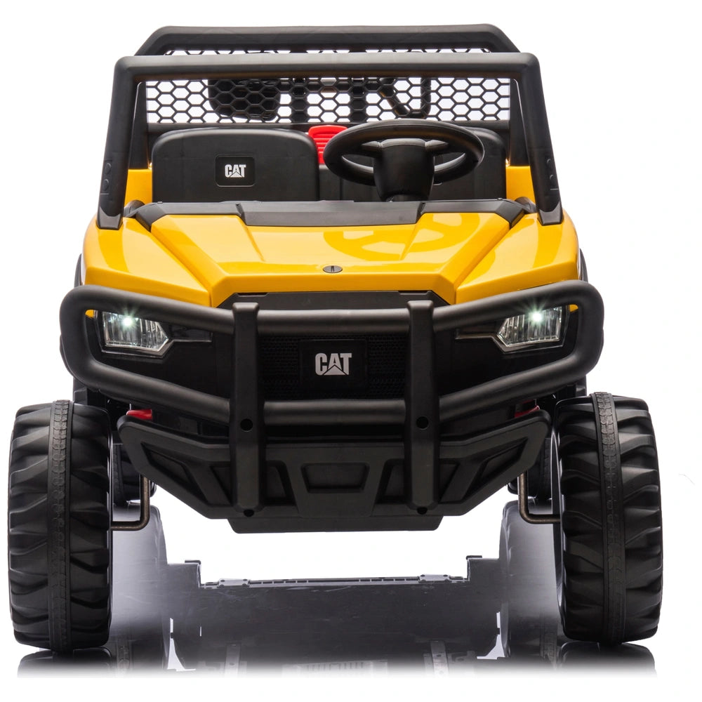 Cat Utv 2-Seater 10.8V Lithium Electric Ride On With Parental Controls