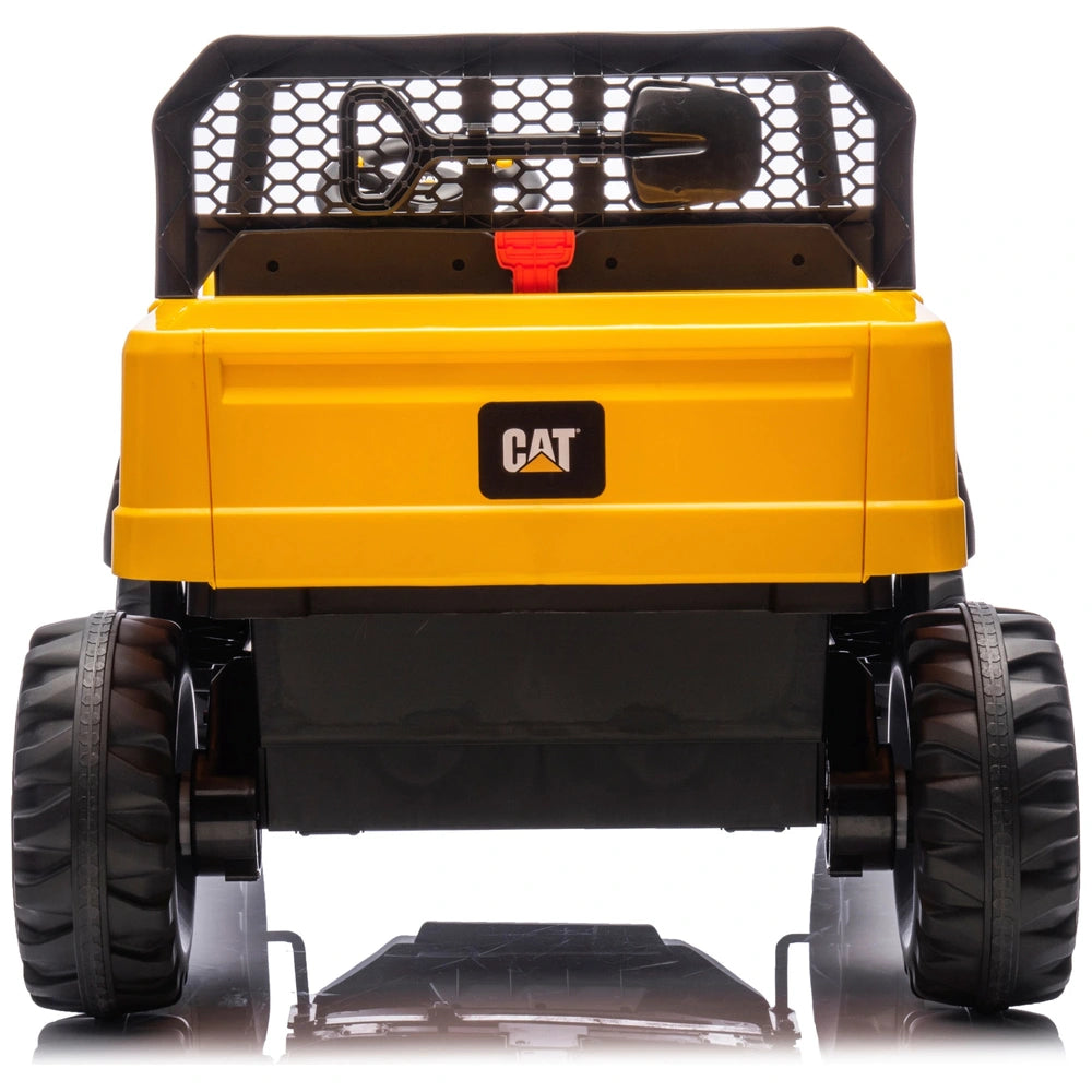 Cat Utv 2-Seater 10.8V Lithium Electric Ride On With Parental Controls