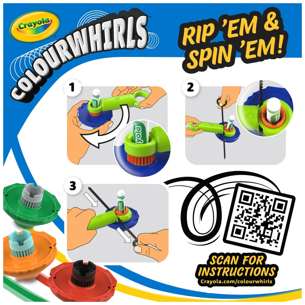 Crayola Colourwhirls 3 Pack