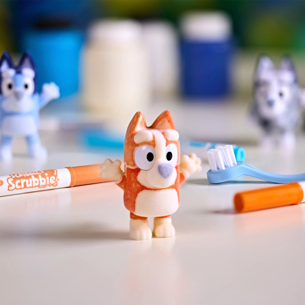 Crayola Washimals Colour & Wash Bluey And Family Set