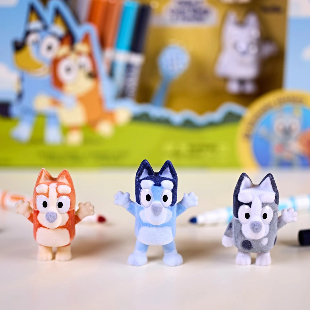 Crayola Washimals Colour & Wash Bluey And Family Set