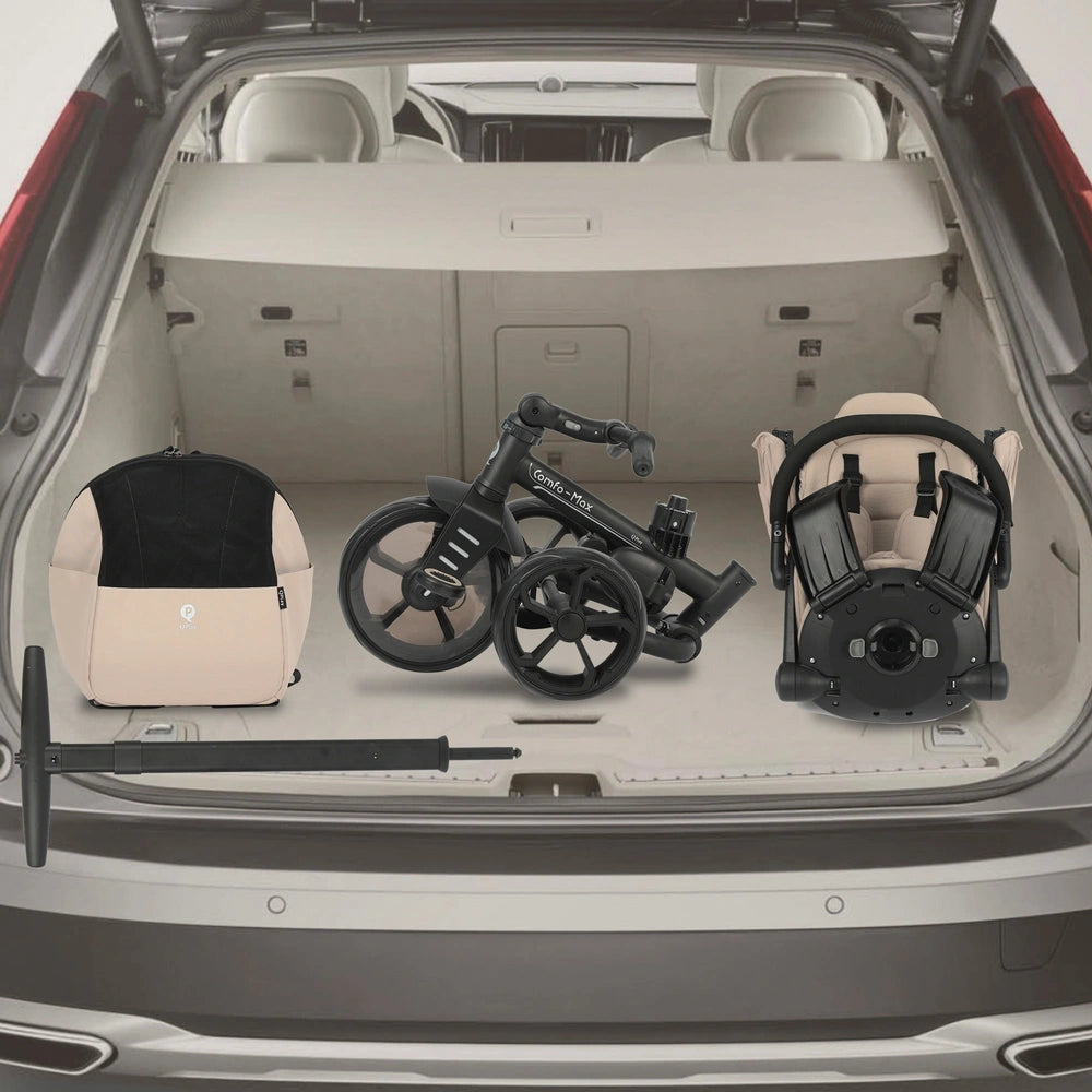 Qplay Comfo Max 6-In-1 Trike Beige