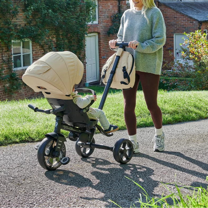 Qplay Comfo Max 6-In-1 Trike Beige