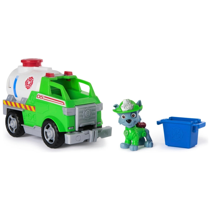 Paw Patrol Fire Rescue Vehicle Rocky With Rescue Fire Tanker