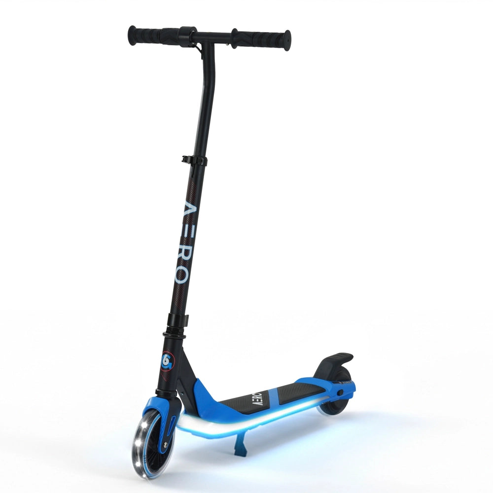 Aero G6 Led Electric Scooter Blue