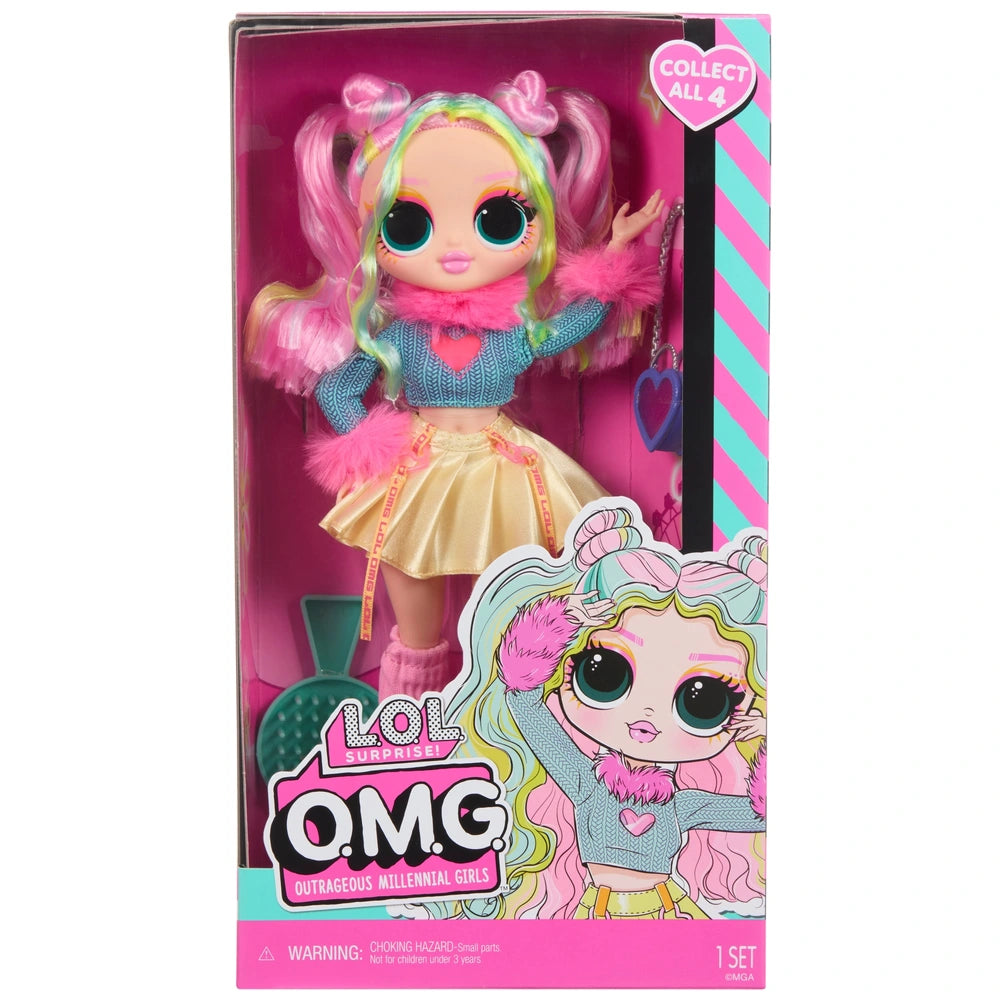 L.o.l. Surprise! O.m.g. Fashion Doll Bubblegum D.j.