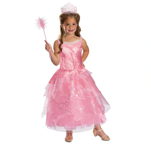 Wicked Deluxe Glinda Costume Dress-Up Set