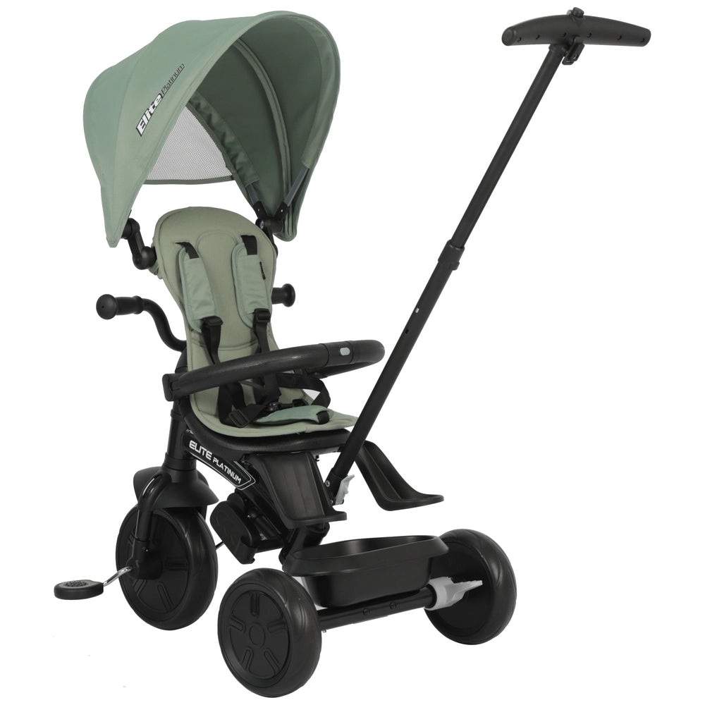 Qplay Elite Platinum 6-In-1 Trike Green