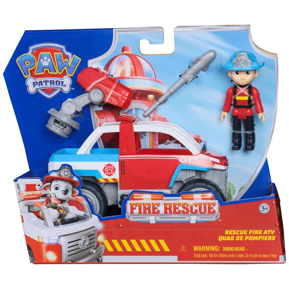 Paw Patrol Fire Rescue Vehicle Ryder With Rescue Fire Atv