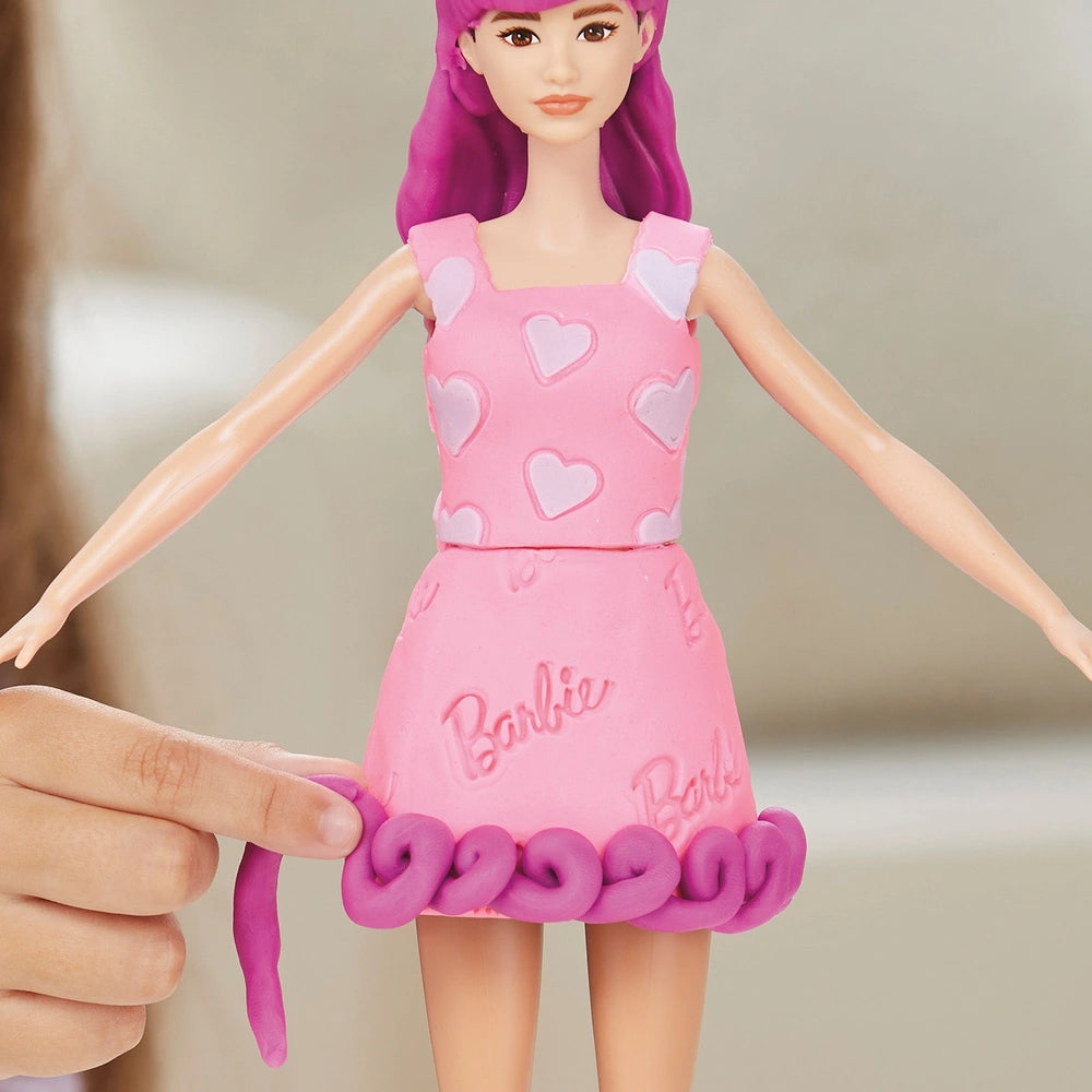 Play-Doh Barbie Hearts And Hair Doll Set