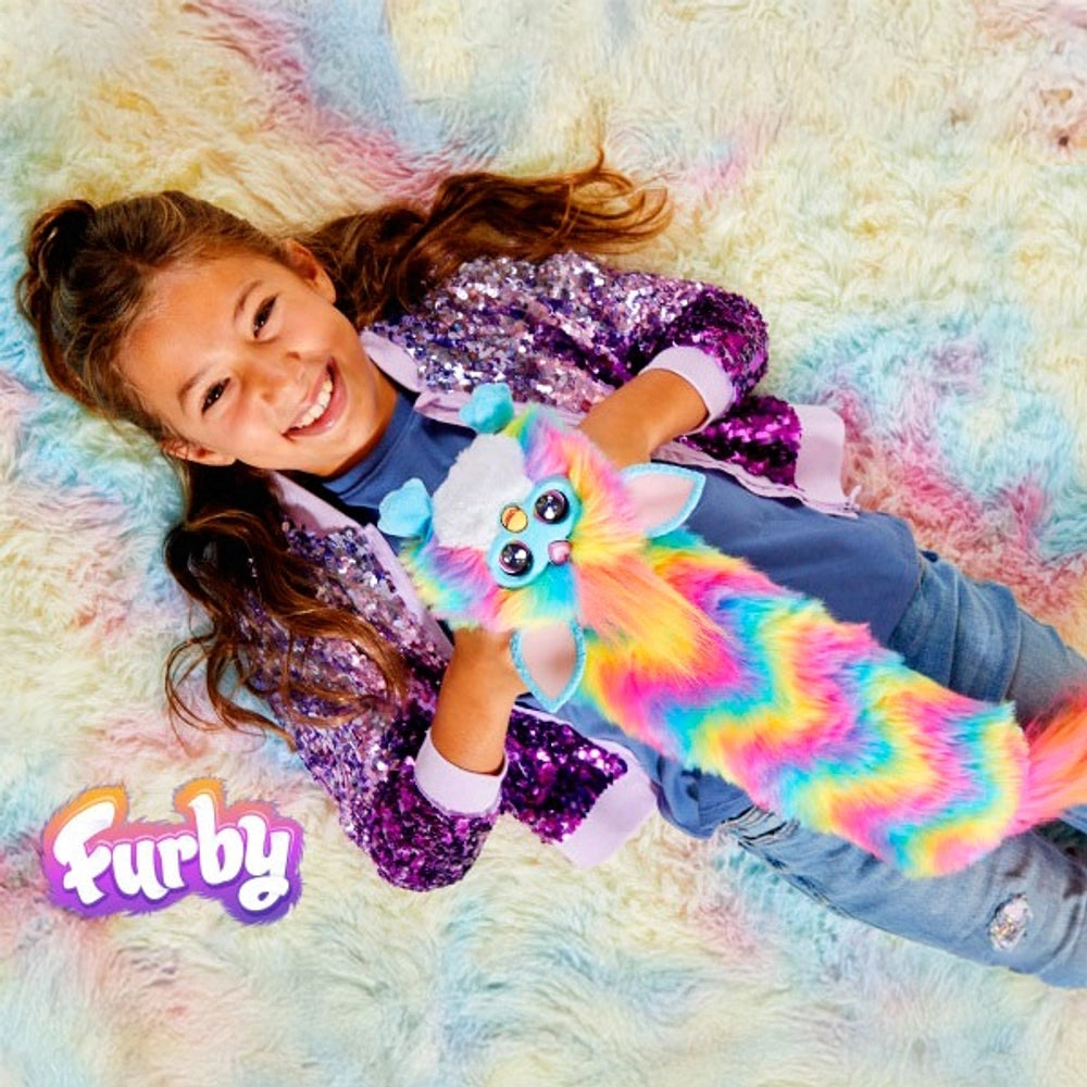 Furby Interactive Dj Furby Rainbow