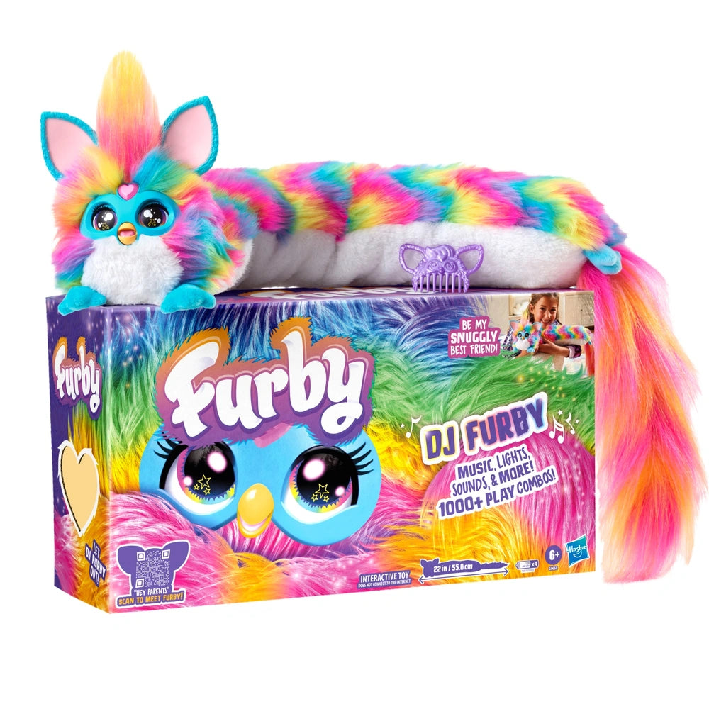 Furby Interactive Dj Furby Rainbow