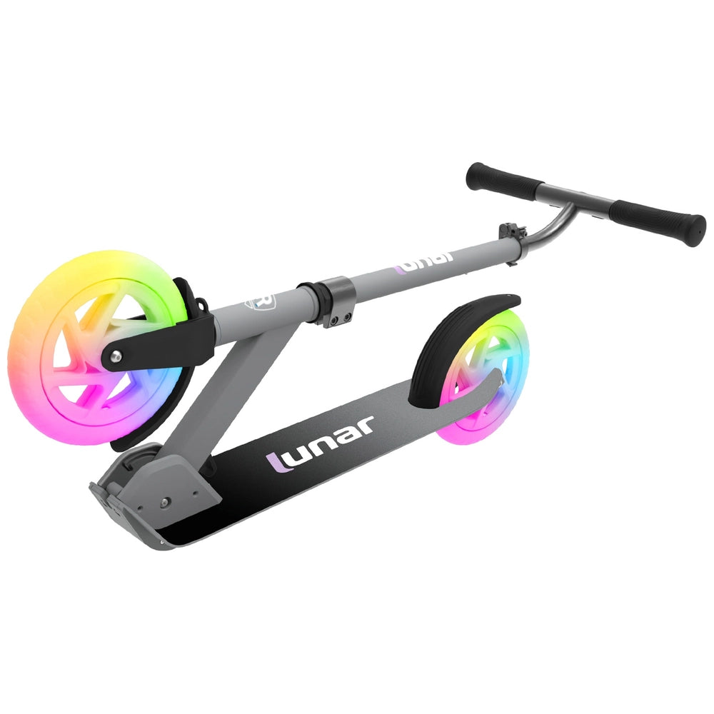 Lunar Folding Scooter With Led Wheels