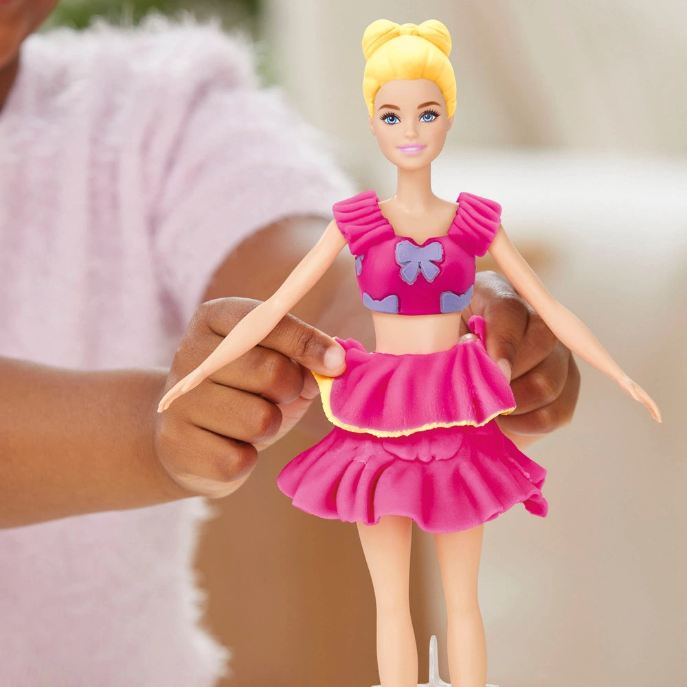 Play-Doh Barbie Ruffles And Bows Doll Set