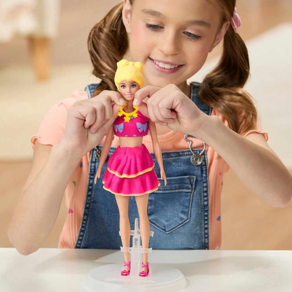 Play-Doh Barbie Ruffles And Bows Doll Set