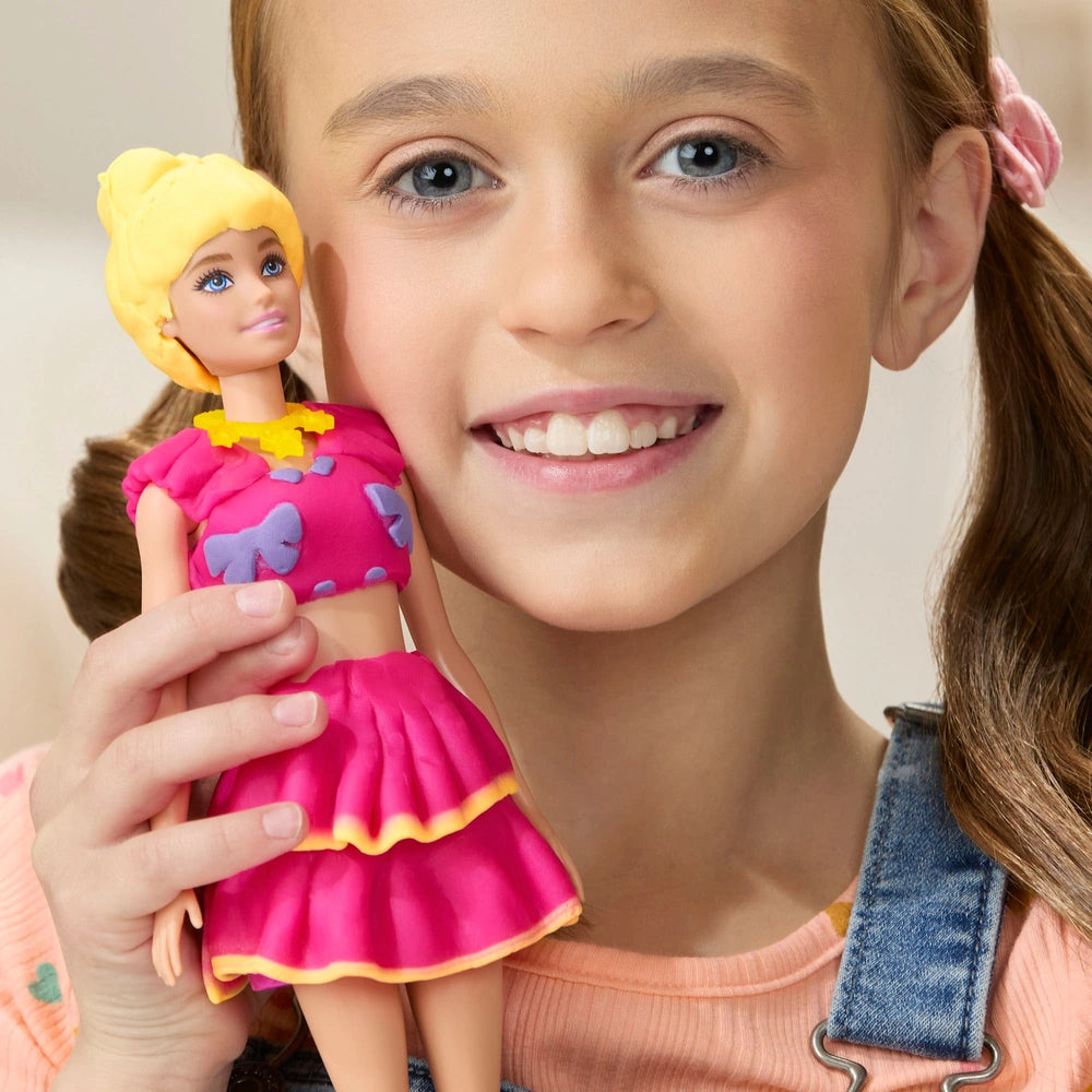 Play-Doh Barbie Ruffles And Bows Doll Set
