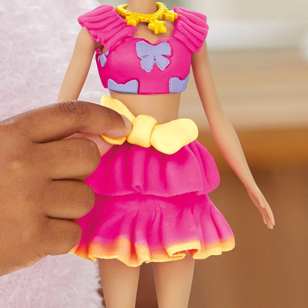 Play-Doh Barbie Ruffles And Bows Doll Set
