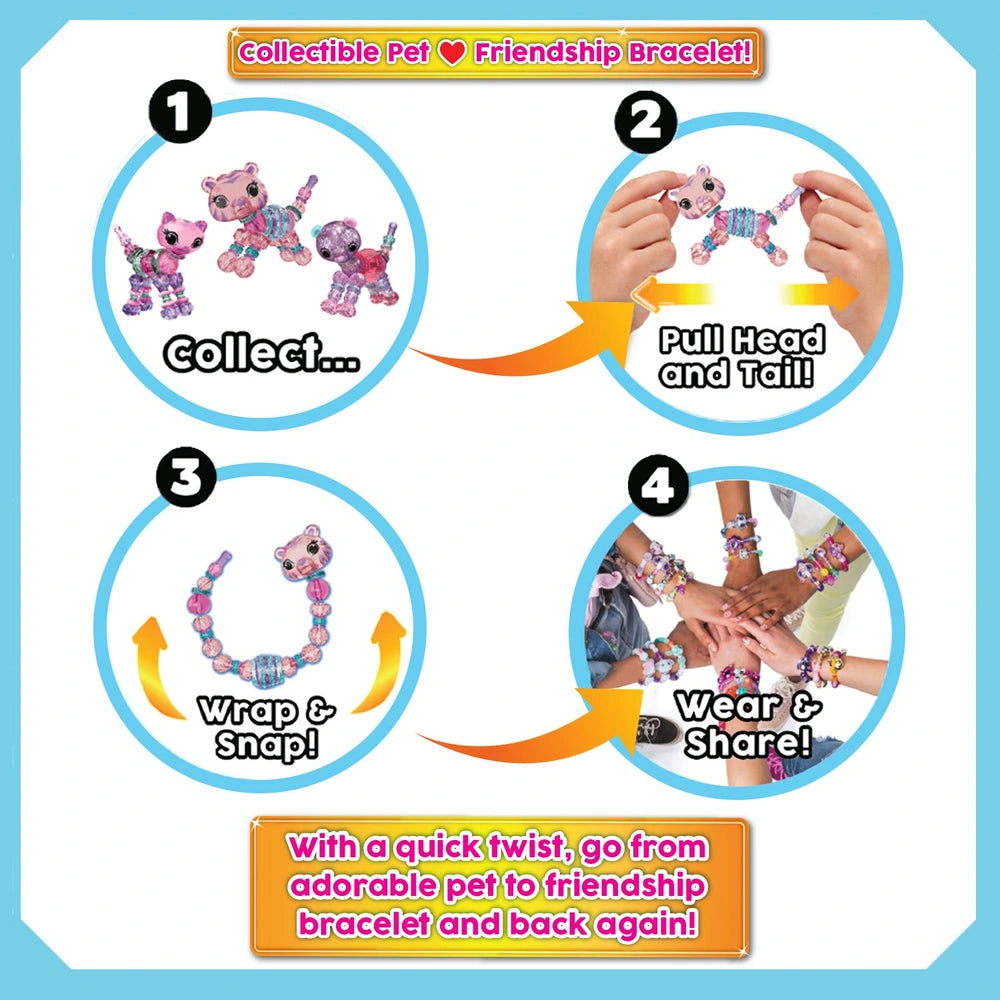 Twisty Petz Family Pack Wearable Jewellery Pets