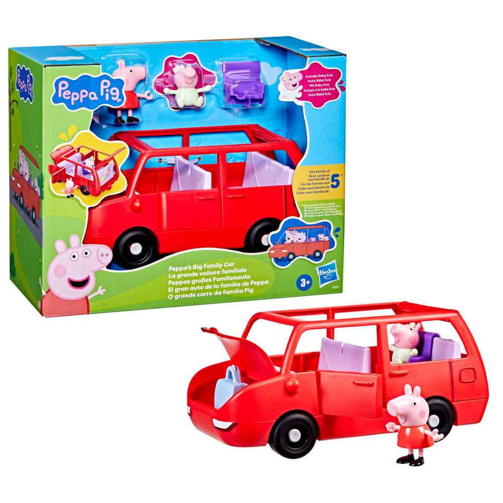Peppa Pig Peppa's Big Family Car With Baby Evie